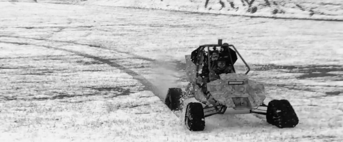 Tracked SkyRunner tackles the snow