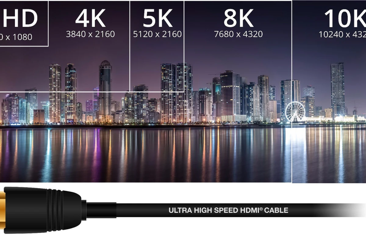 The HDMI 2.1 spec opens up super high bandwidth content like massive uncompressed 8K resolutions at a 60 Hz refresh rate, or 4K vision at 120 Hz