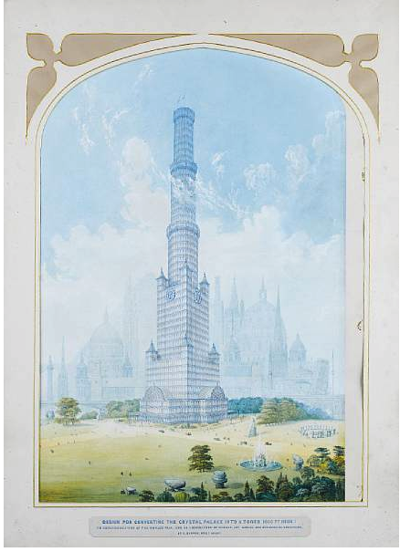 The world's first skyscraper was proposed by British architect Charles Burton in 1851