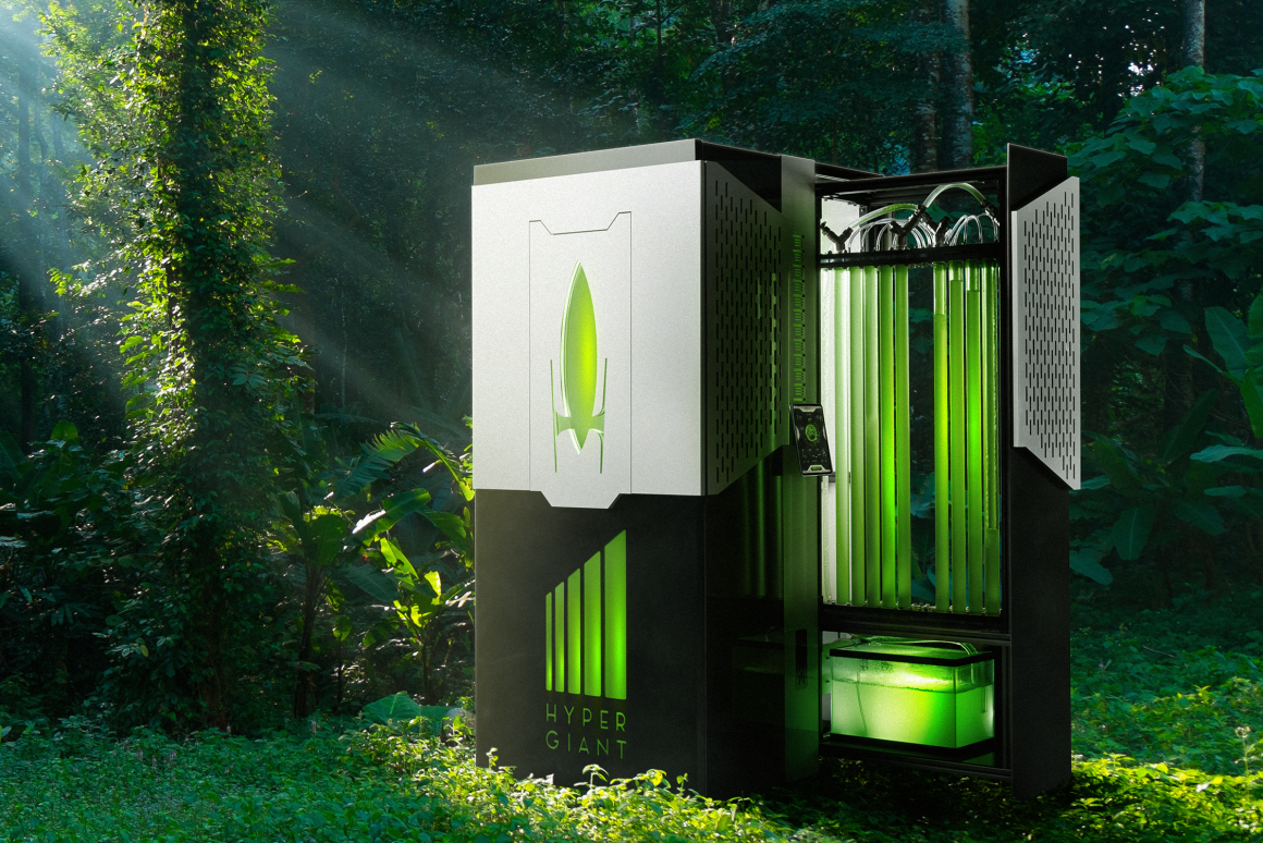 Bioreactor absorbs CO2 400x more effectively than trees