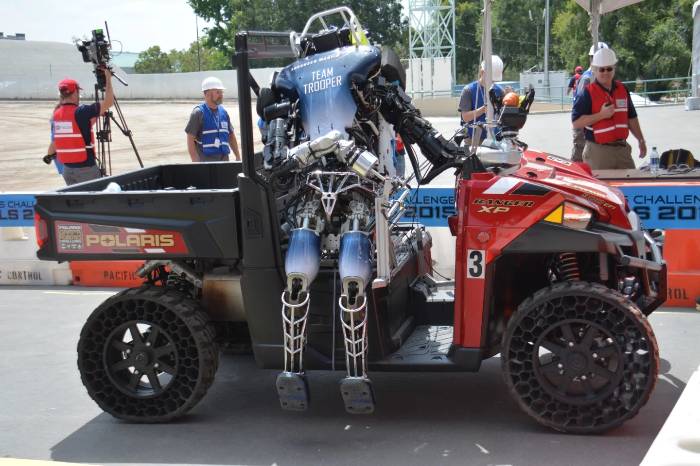 Leo was based on the General Dynamics Atlas robot