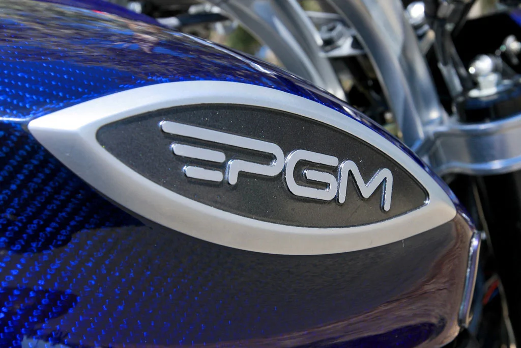 The Aussie-built PGM V8 motorcycle