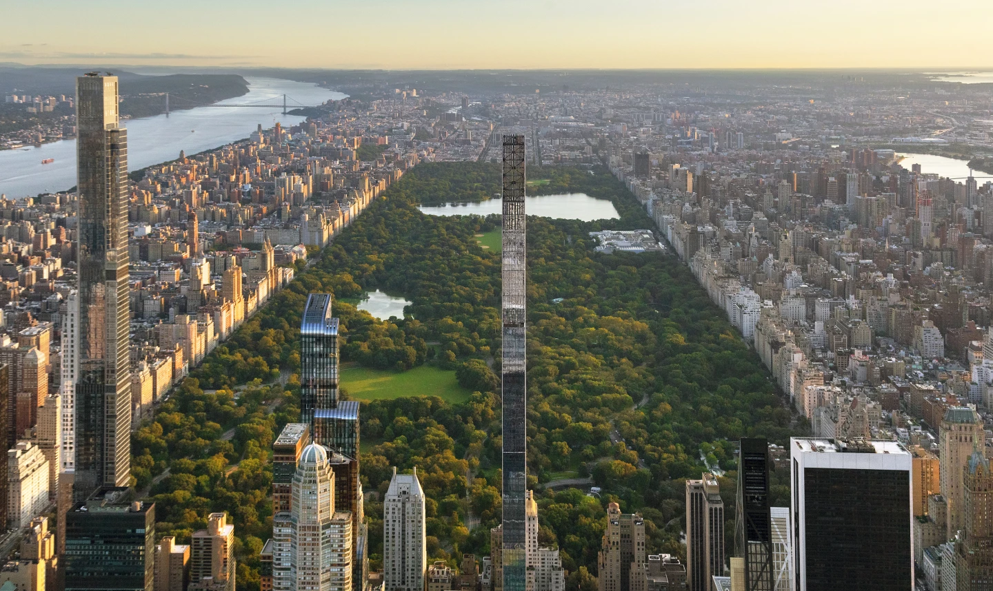 111 West 57th Street was designed by SHoP Architects and reaches a height of 435 m (1,427 ft) in New York City
