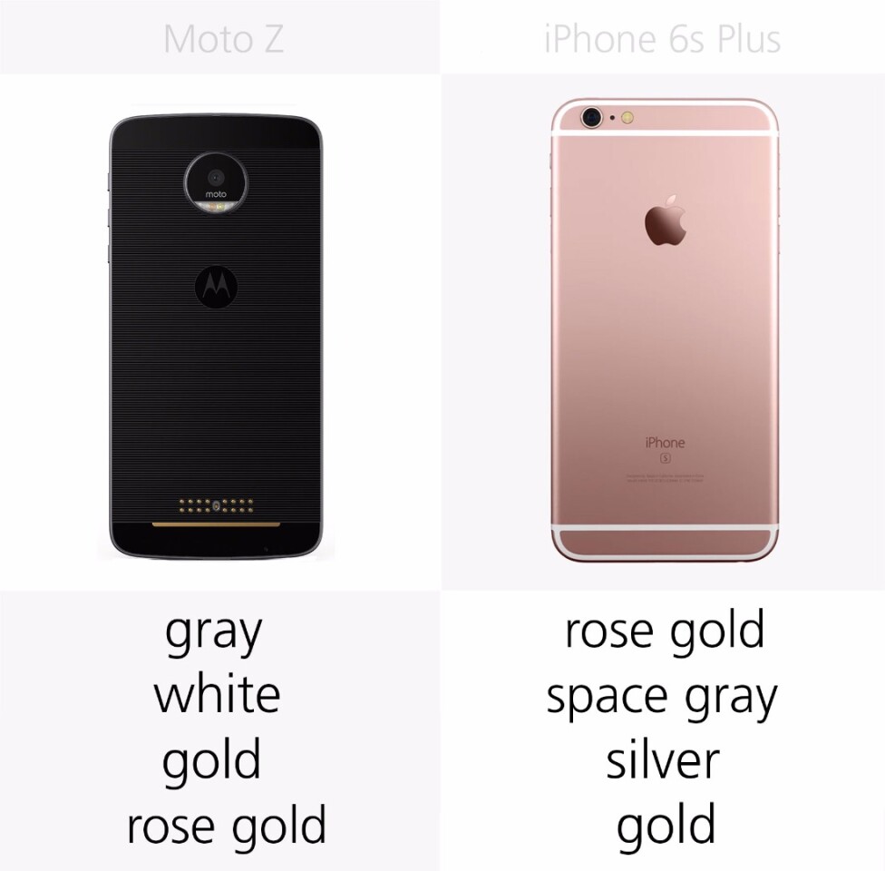 Color options