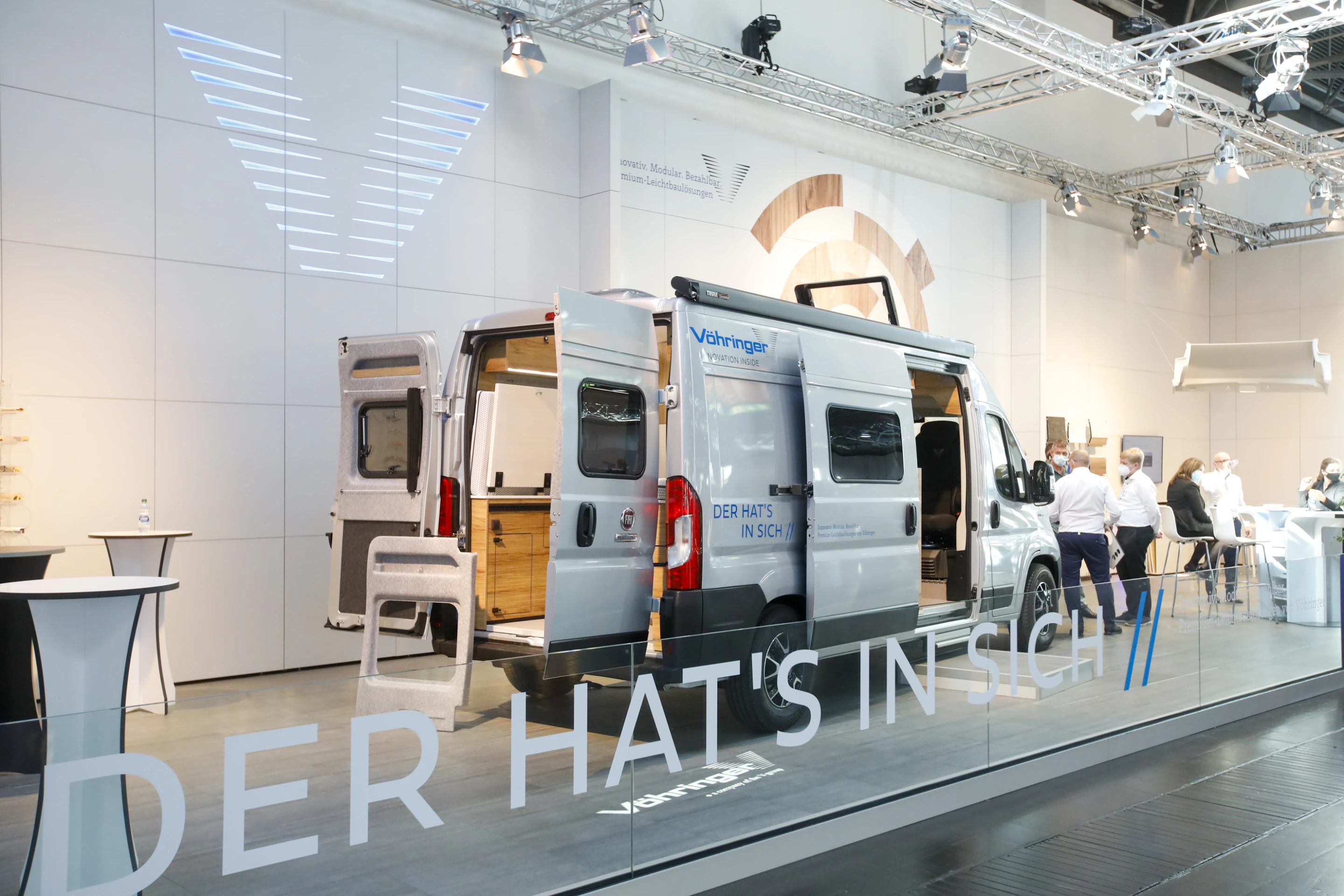 Vöhringer shows the ConceptCamper 2021 at the 2020 Düsseldorf Caravan Salon