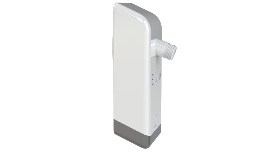 The half-inch pipe fitting is designed to fit most shower heads