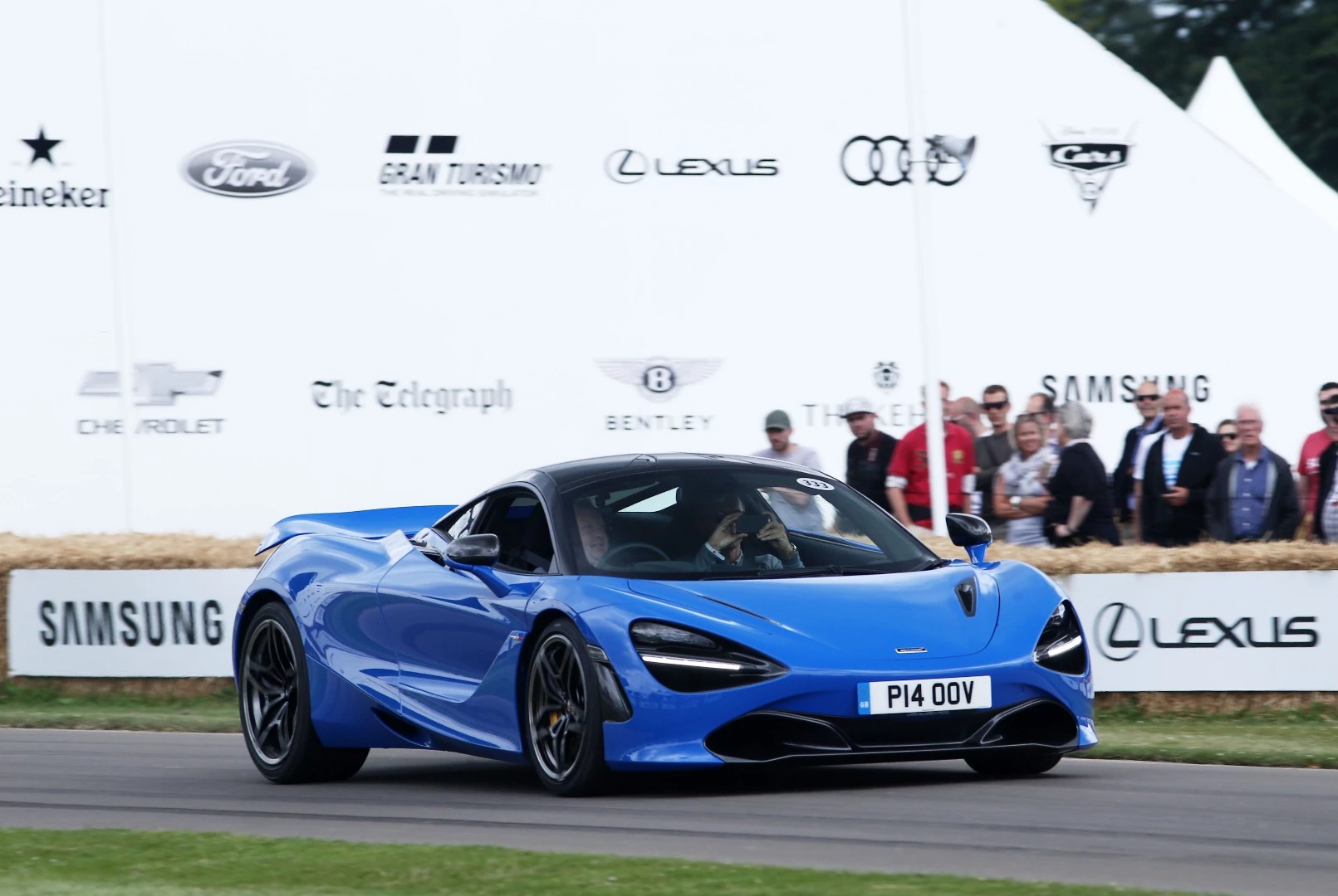 The McLaren 720S makes its Goodwood debut