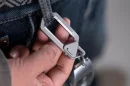 Titaner's Matrix line of carabiner keychains feature magnetic closures in place of standard springs, along with up to three separate locking mechanisms