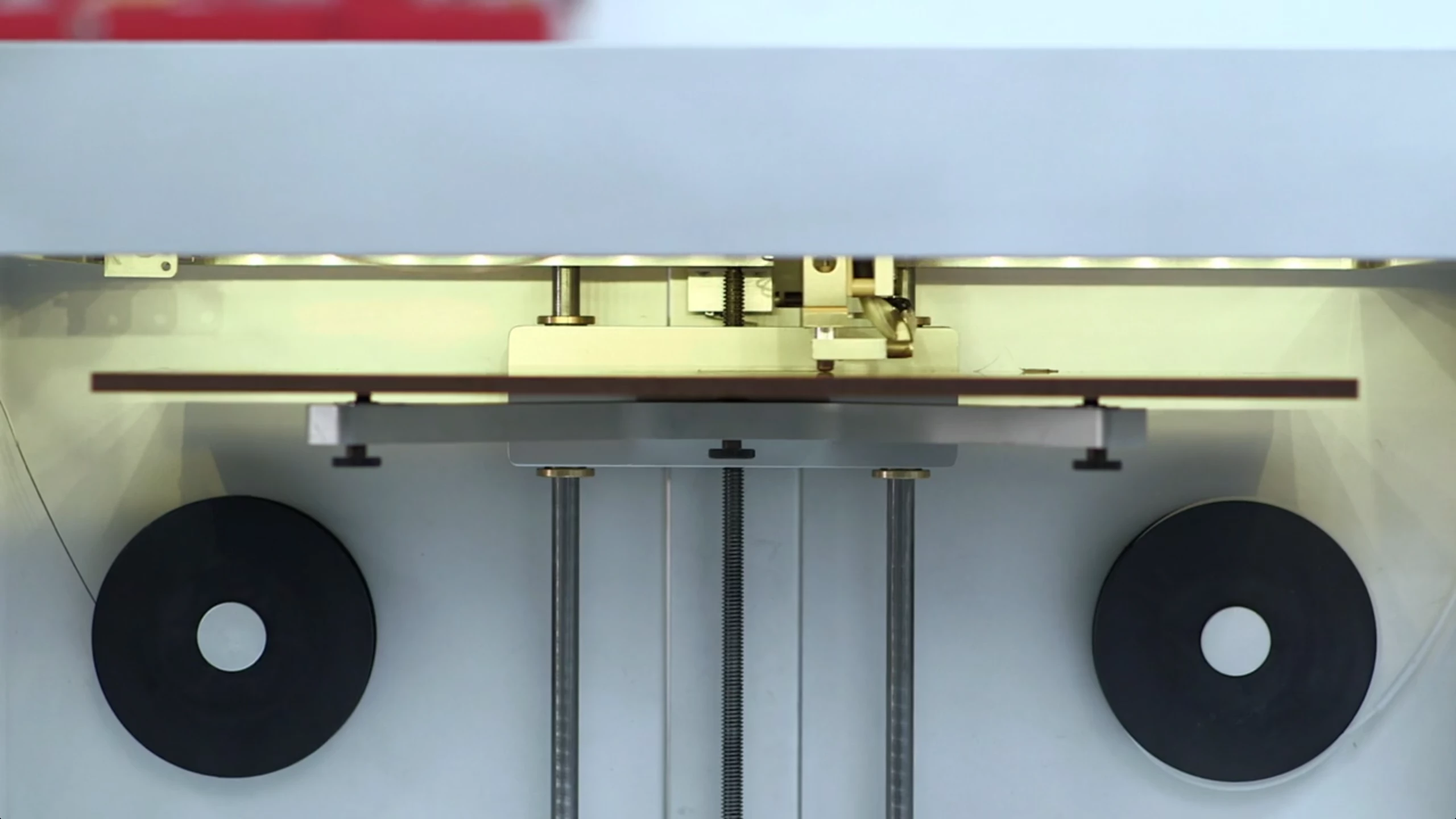 The Markforged Mark One also prints in fiberglass, nylon and polylactic acid (PLA)