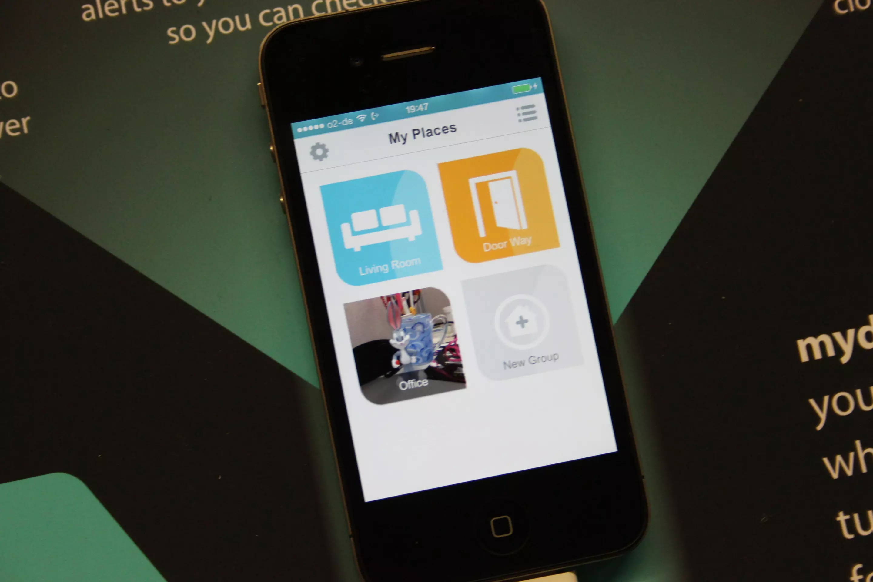 The mydlink system is controlled by an app available for Android and iOS (Photo: Chris Wood/Gizmag)