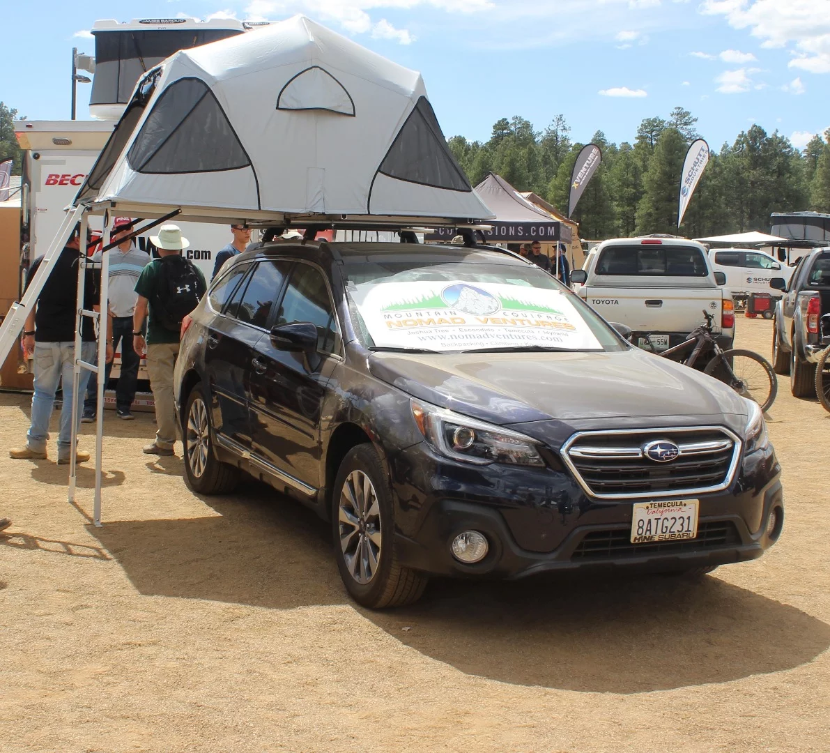 In a world of pickups and SUVs, it's the expedition Subarus seem to stand out