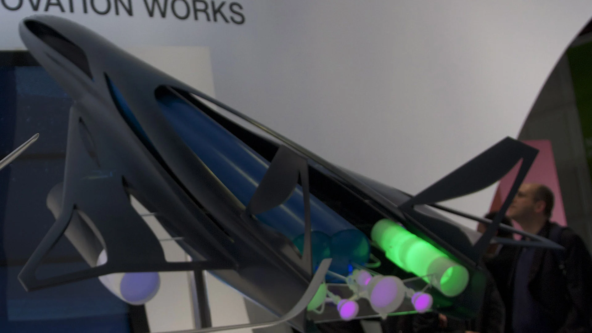 EADS' ZEHST concept plane (Photo: Noel McKeegan/Gizmag)