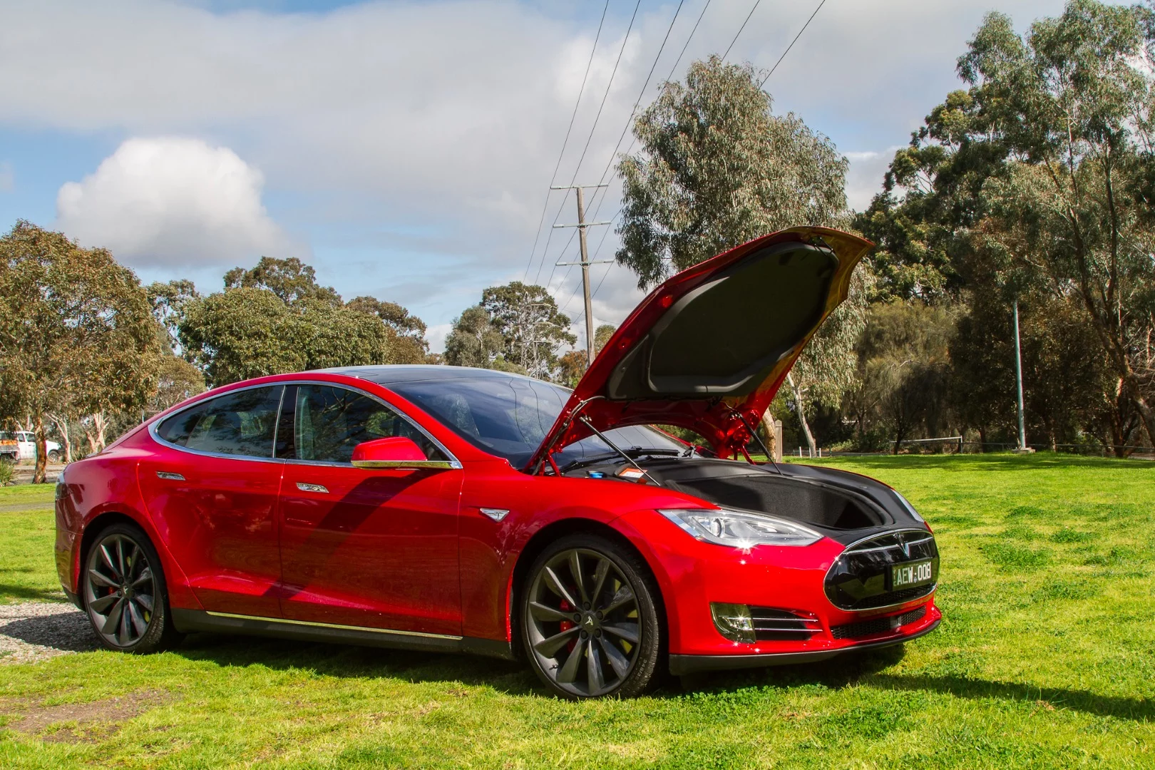 The Frunk is small, but still would be useful for carting small items or bags