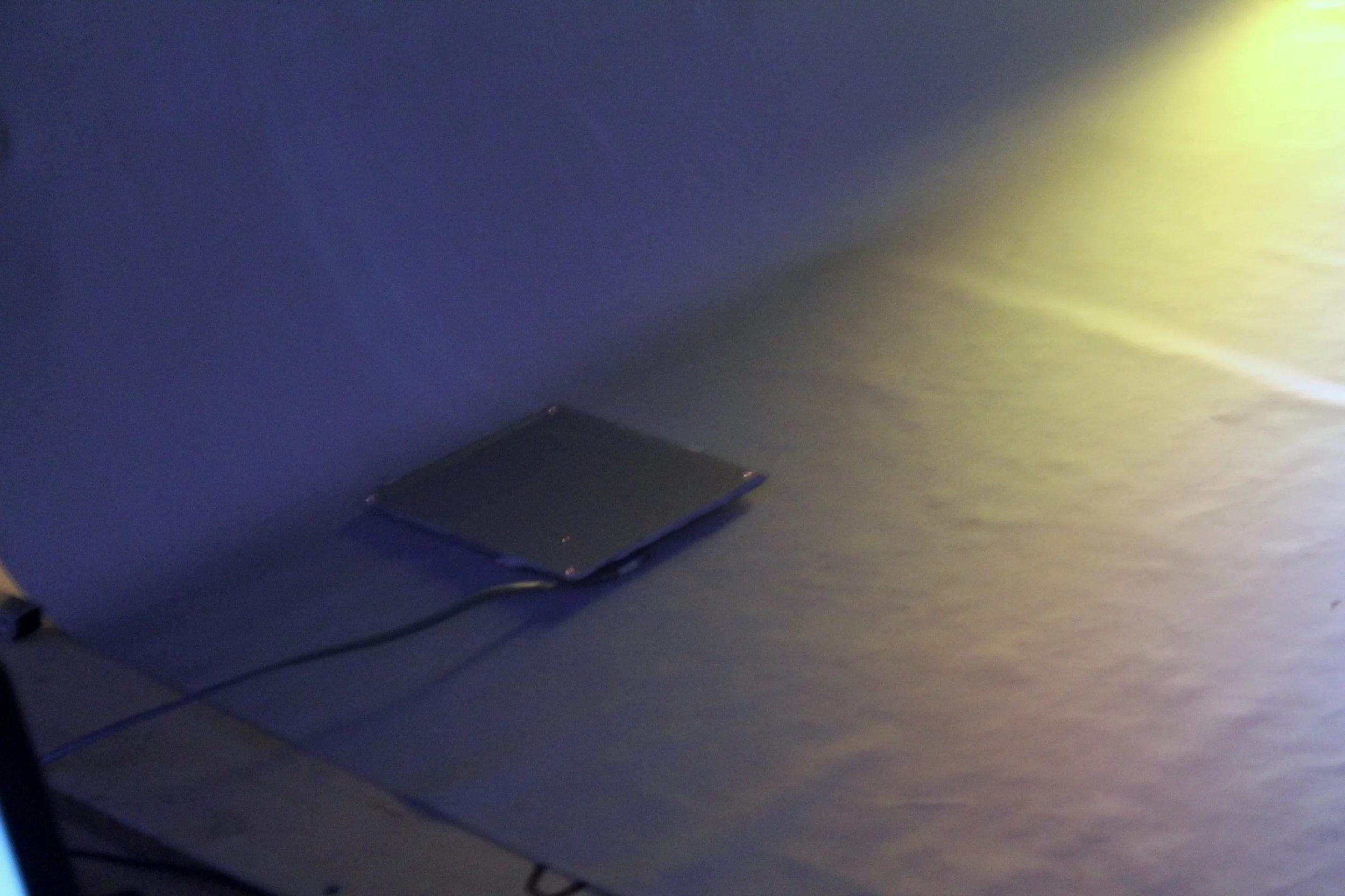 An important component of the CastAR head tracking is this little IR-LED piece