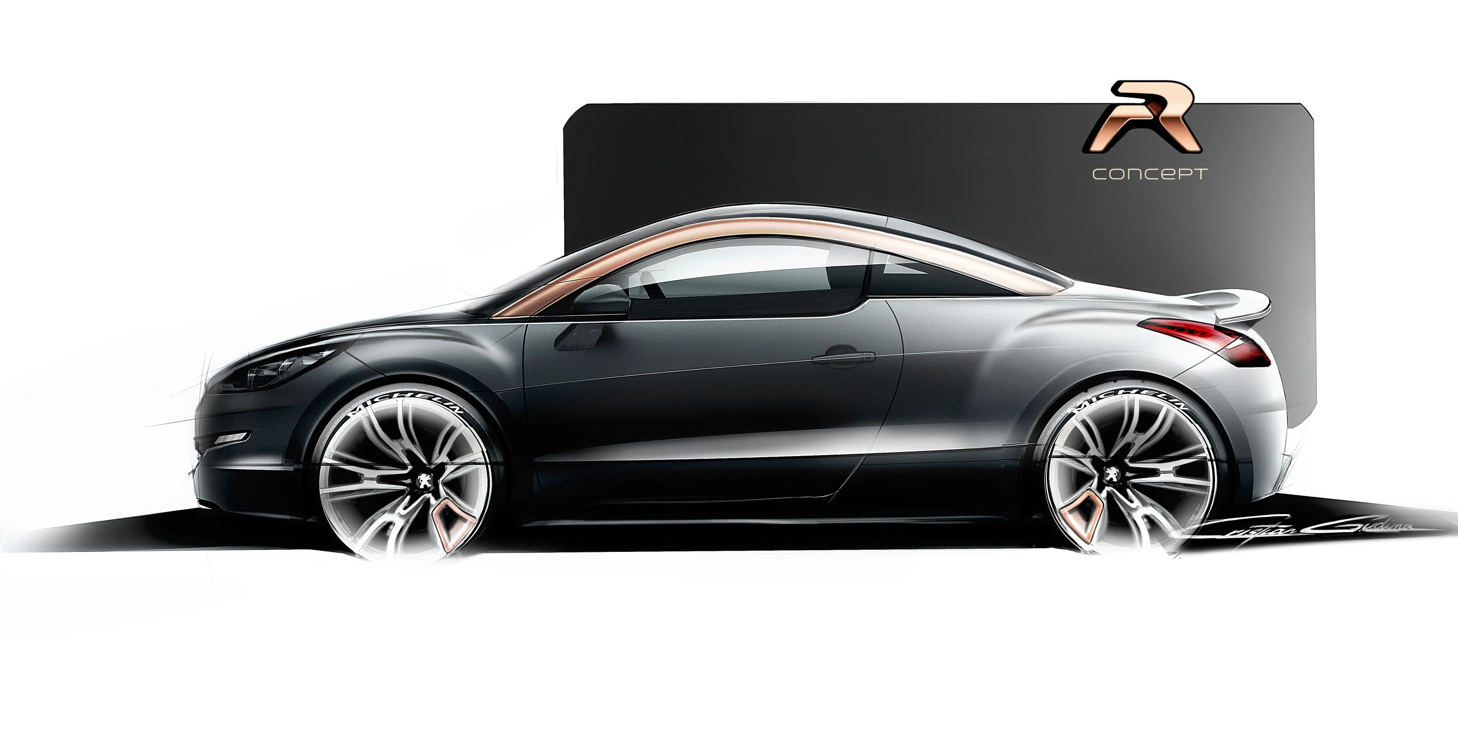 The RCZ R concept debuted at last year's Paris Motor Show