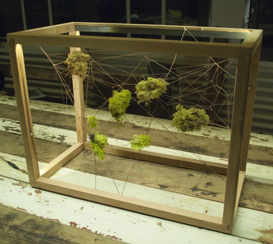 The individual planter pieces can be pieced into all kinds of shapes and sizes