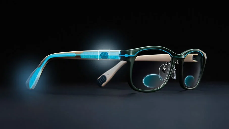 Click Tech Spectacles TouchFocus resurrects the idea of electronically adaptive eyeglasses