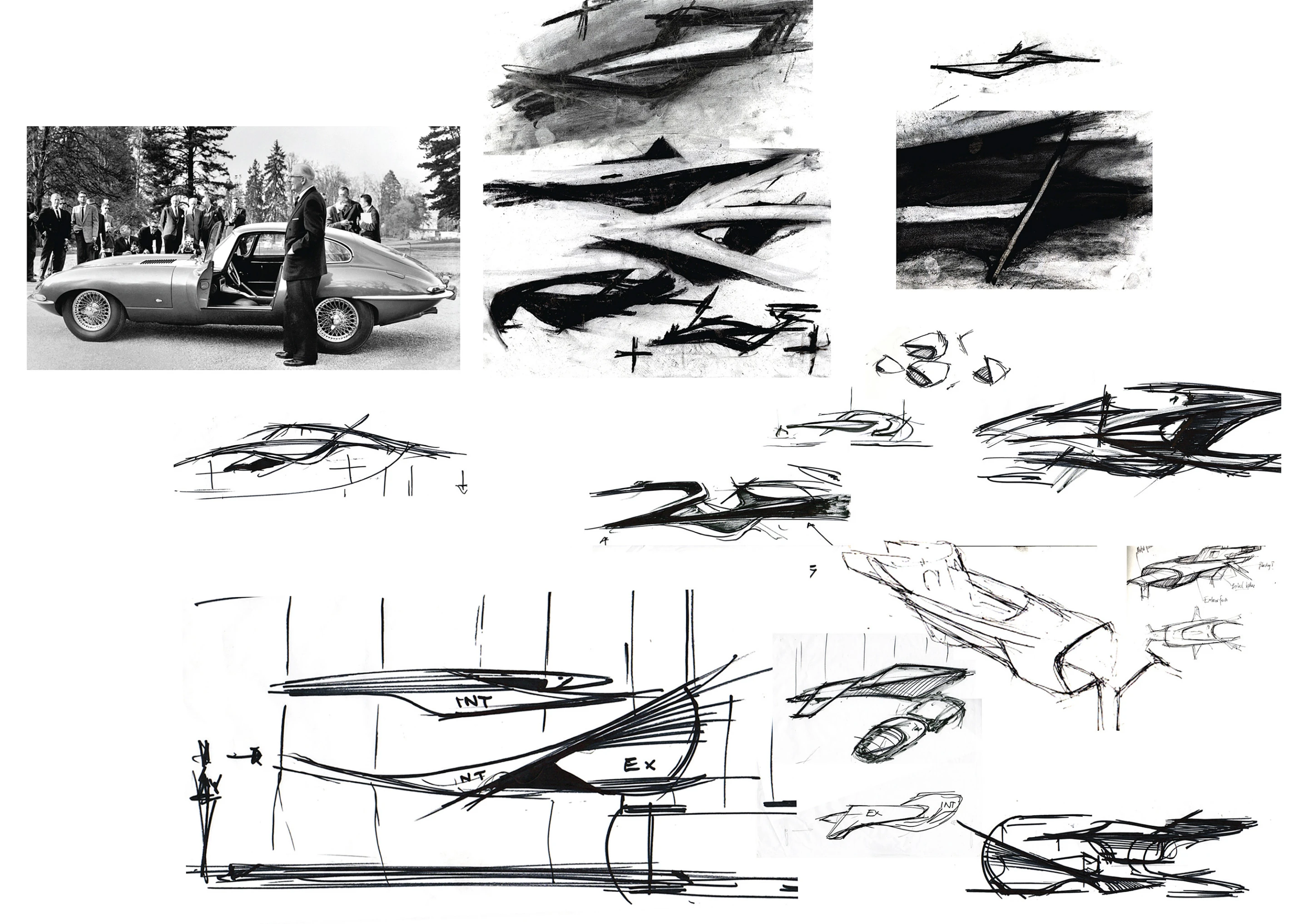 Concept drawings of installation