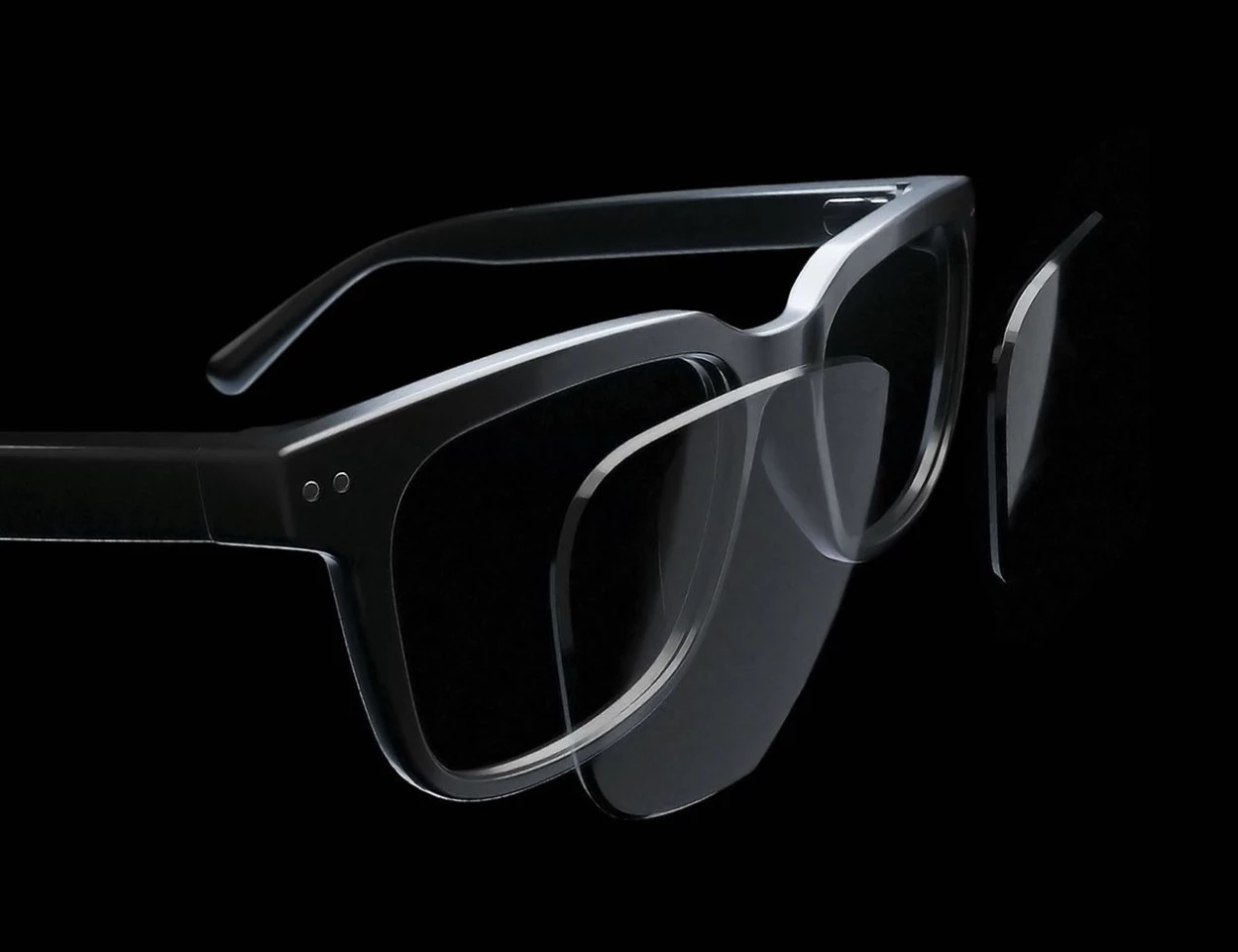 Prescription lenses as well as transition lenses can be fitted to these glasses