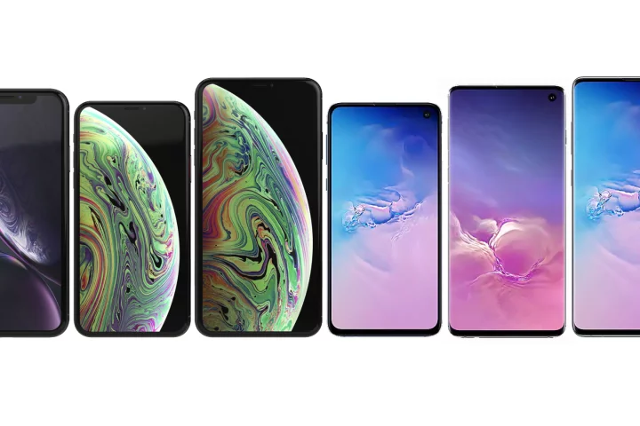 New Atlas compares the specs and features of the Samsung Galaxy S10e, S10 and S10 Plus to the iPhone XR, XS and XS Max