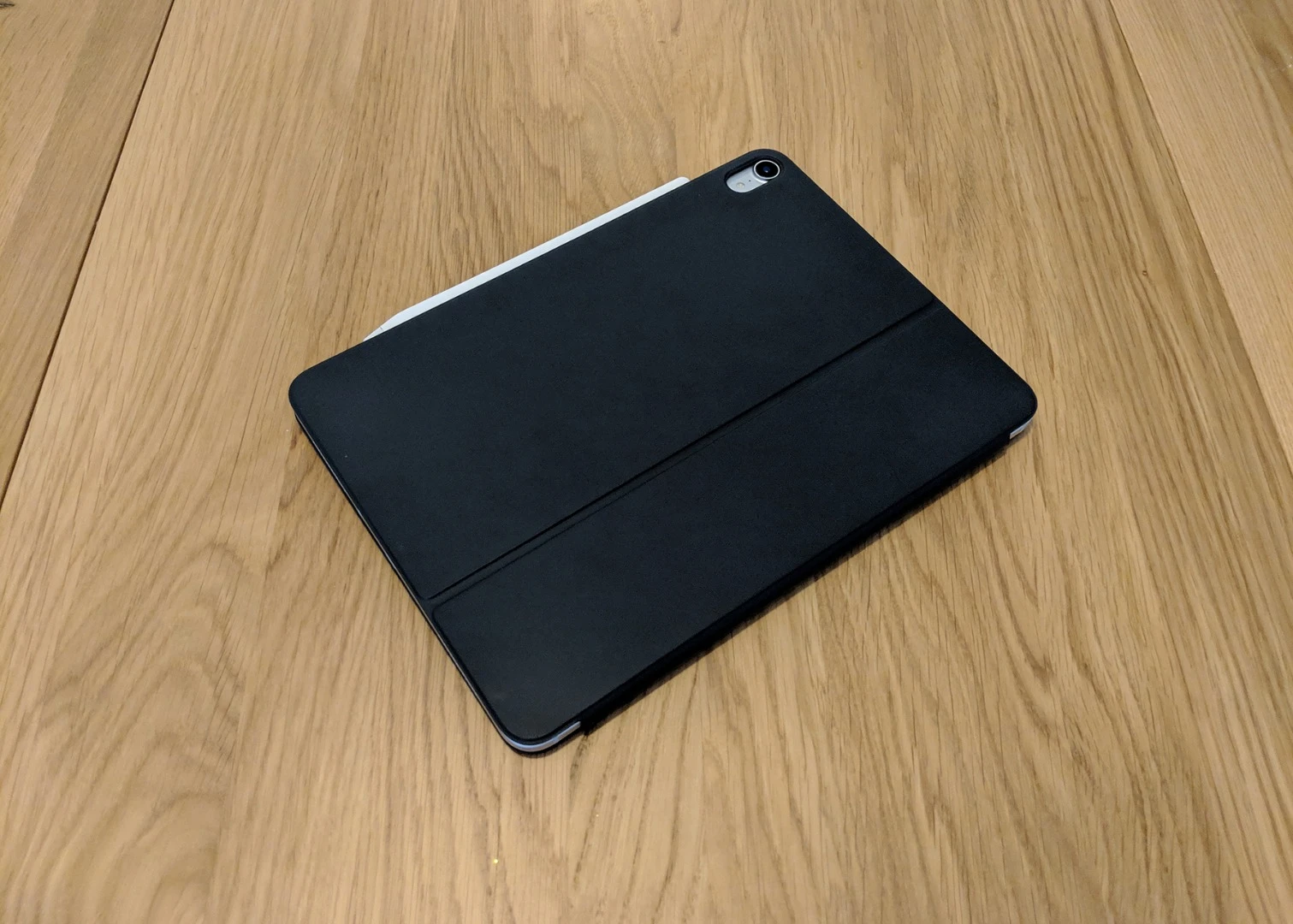 The Smart Keyboard Folio doubles as a case for the iPad Pro, while the Apple Pencil attaches magnetically