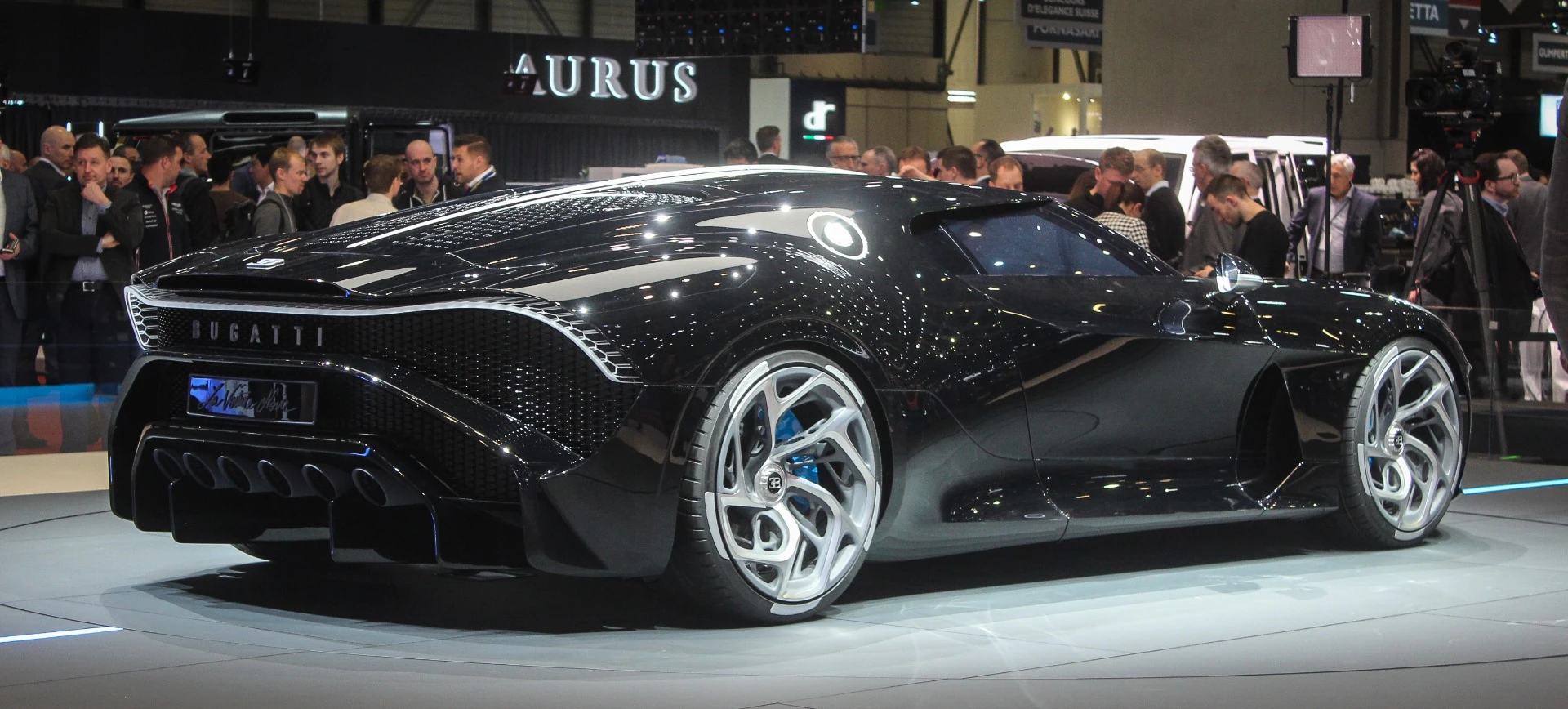 Bugatti injects some serious Type 57 SC Atlantic inspiration into a Chiron and calls it the La Voiture Noire