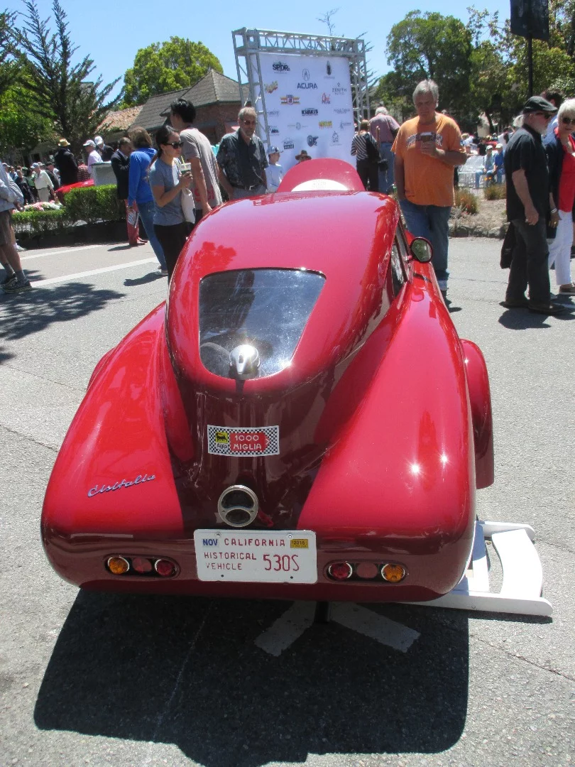 1947 Cistallia 202 MM Berlinetta had a great tail section