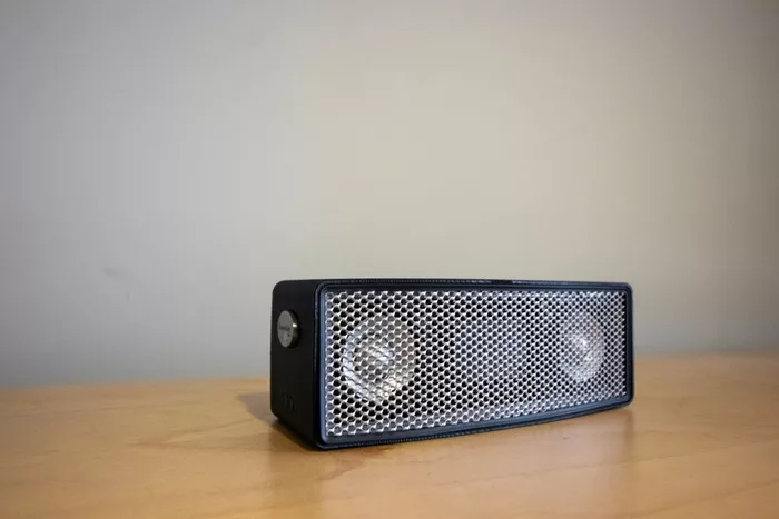 The idea is that you start with one Ai-2 portable speaker. Then, when the whim takes you or your budget allows, you add another. Then another.