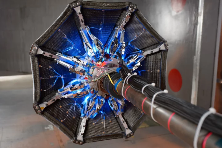 The foldable heat shield will allow for larger planetary mission spacecraft