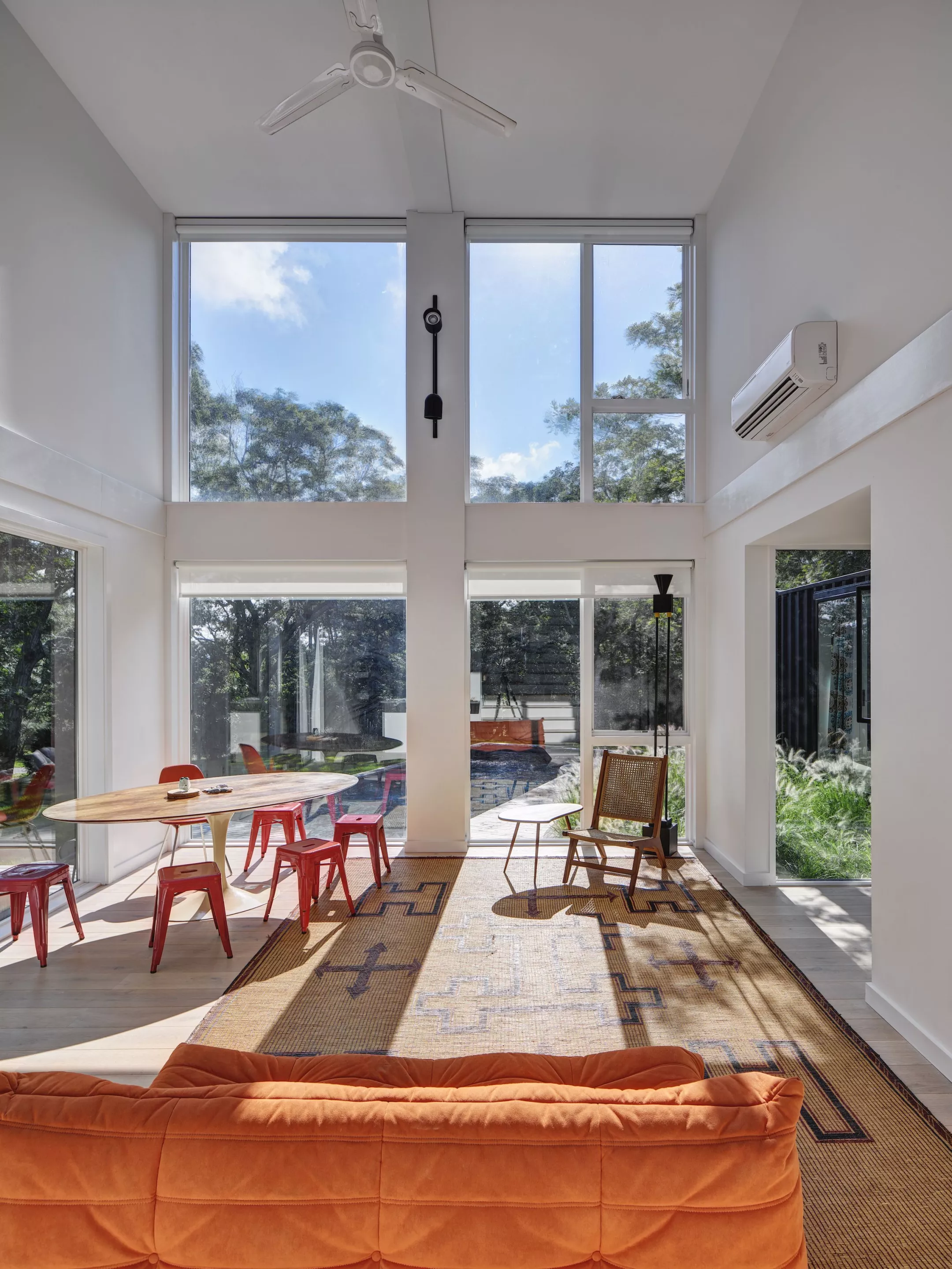 Amagansett Modular has generous glazing installed
