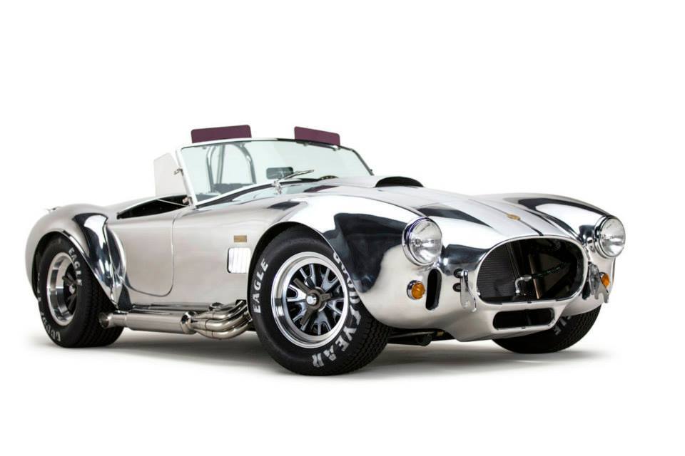 Each will be documented in the ‘World Registry’ alongside the original 343 built by Shelby American in the 1960s, and the 50th Anniversary 427 Cobra will be available with either a fiberglass body for US$120,000, or an aluminum bodied car (pictured) for $180,000.
