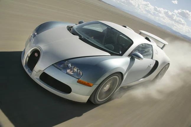 One of the 450 Veyrons to come of the Bugatti production line