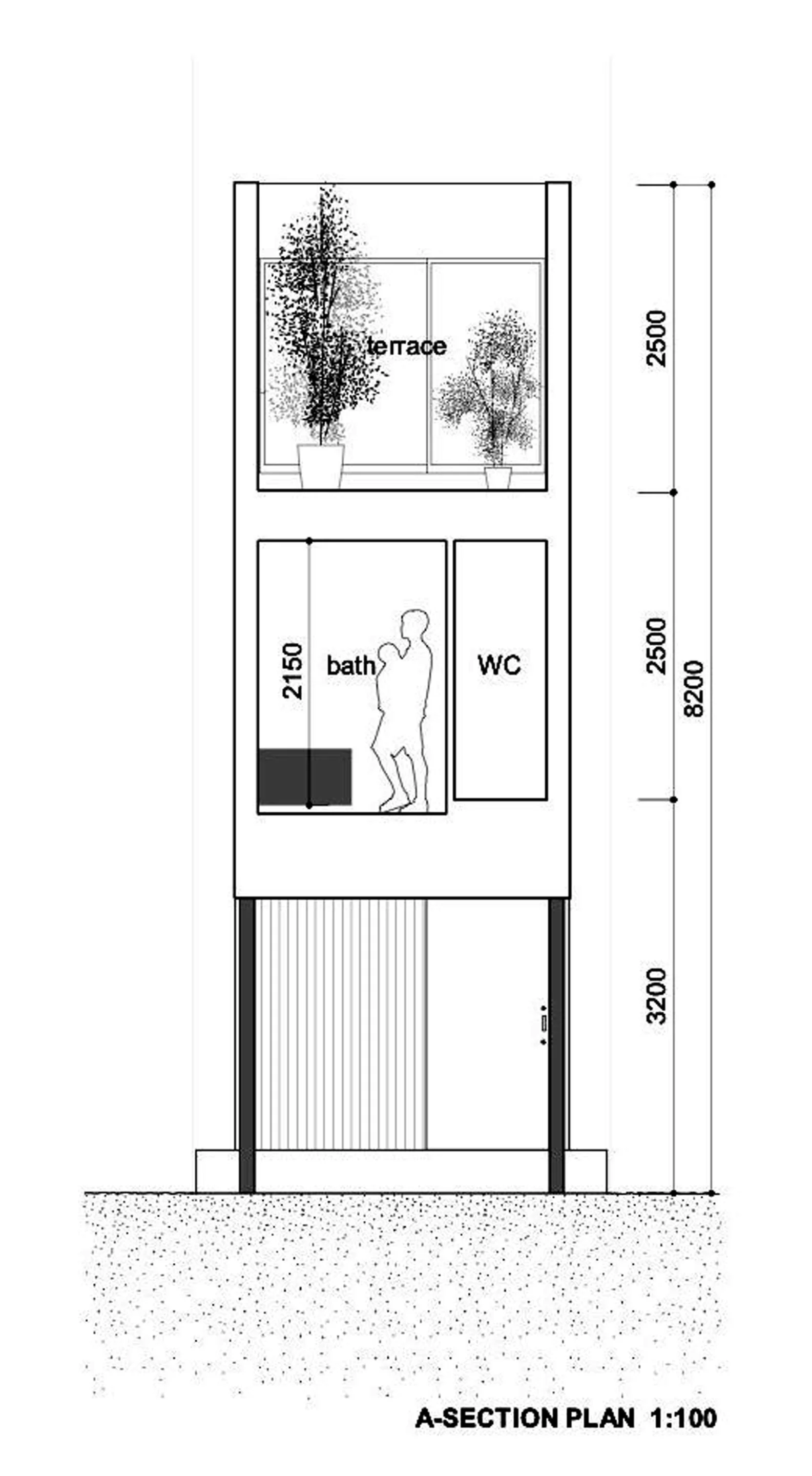 Architectural drawing (Image: Katsutoshi Sasaki and Associates)