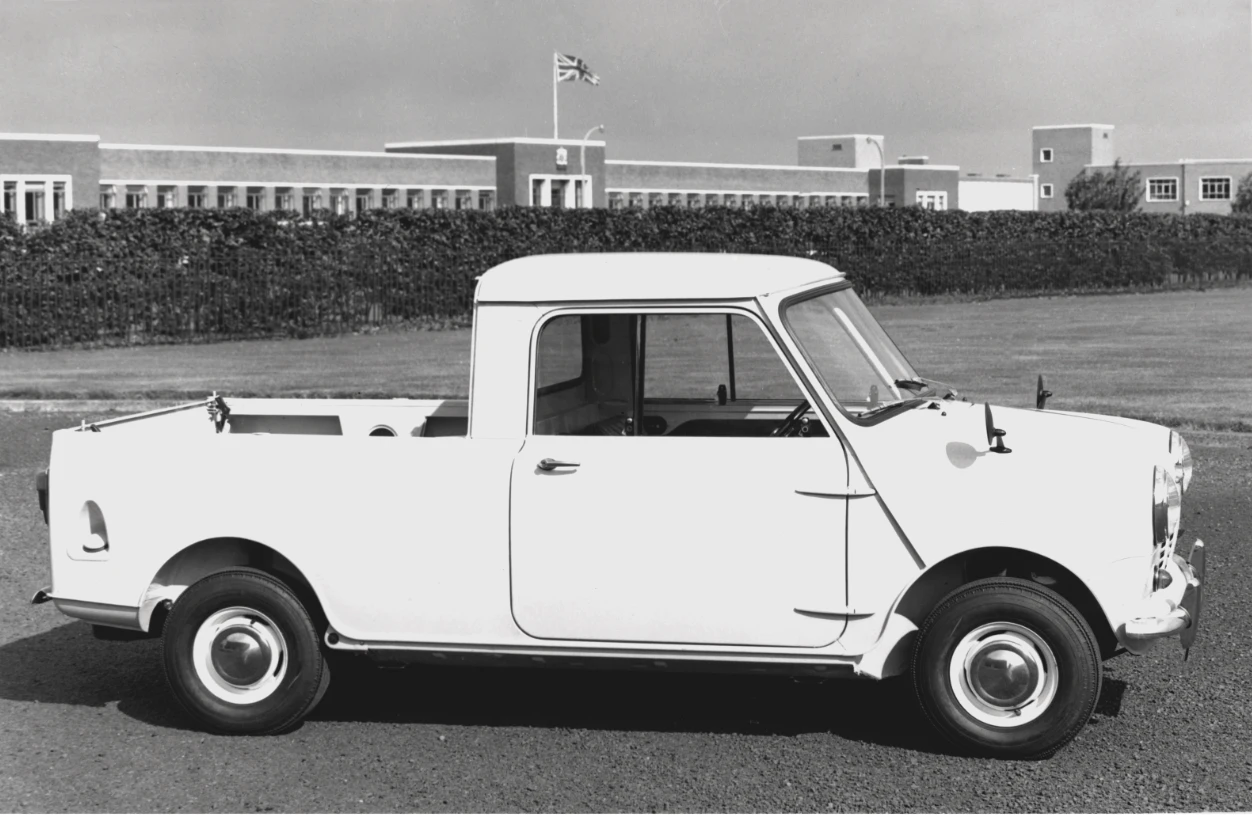 Photo of a 1960's Mini Pick-Up
