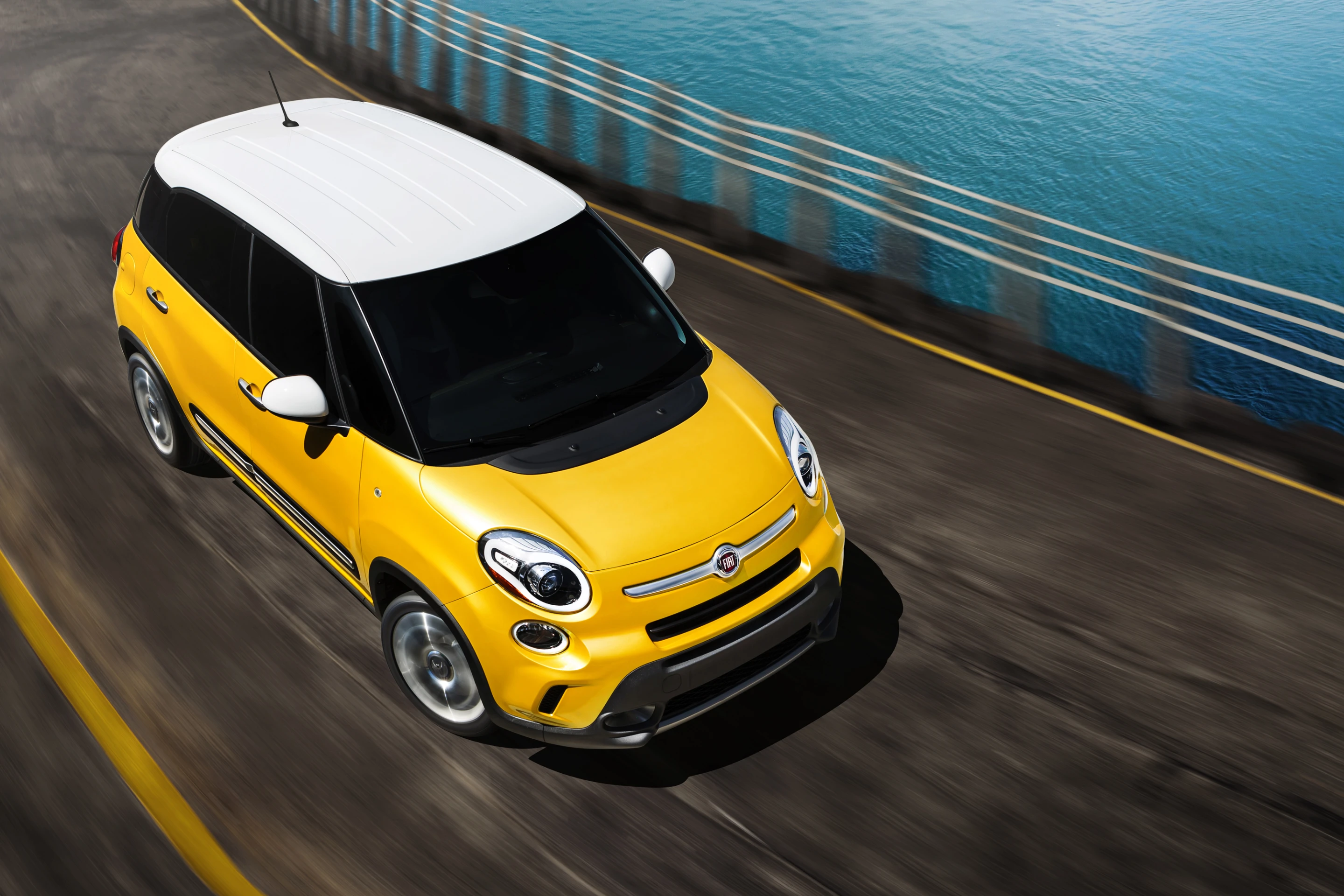 A view of the 500L Trekking from above