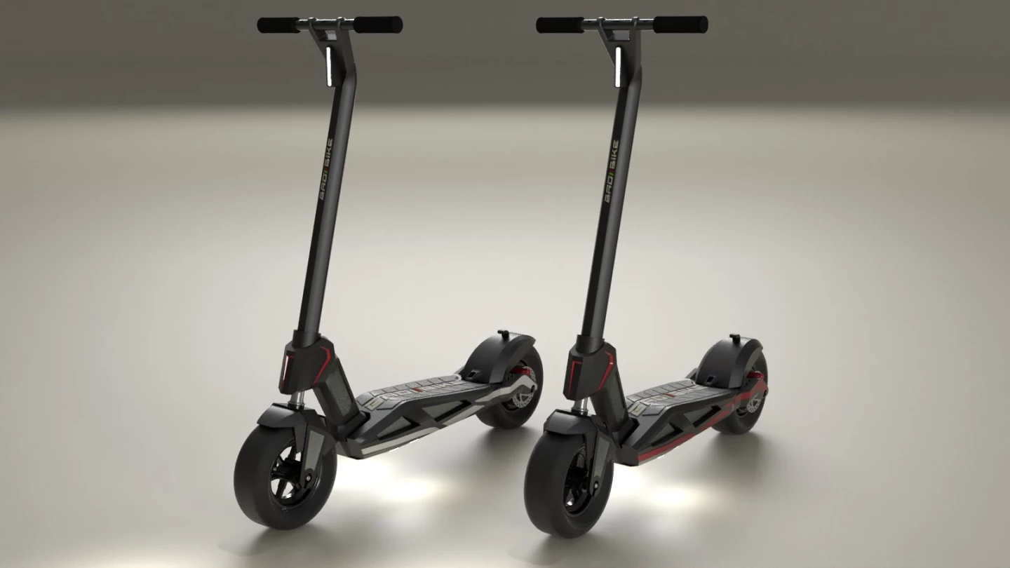Top speed of 25 km/h and per-charge range of up to 40 km