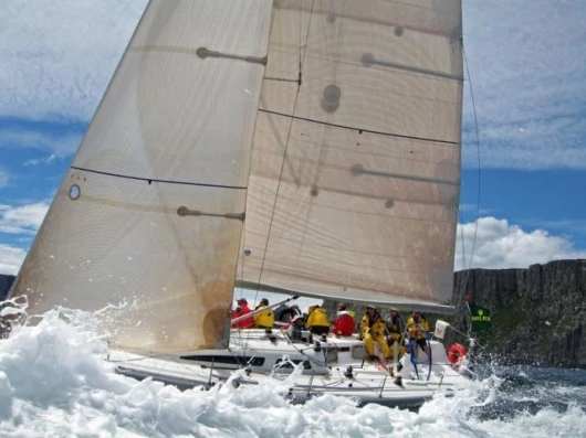 CHALLENGE, IRC Division C & Sydney 38 winner (Lou Abrahams, skipper) Photo by: Daniel Forster