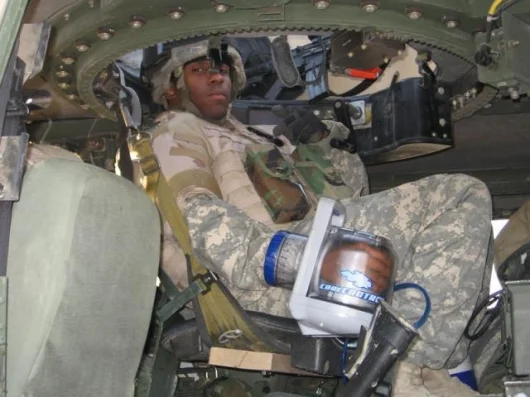 AVAcore's Core Control cooling glove, here in use by bye US military.