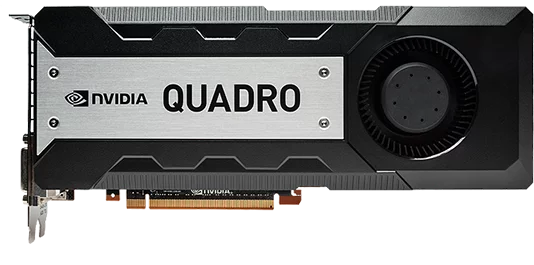 Nvidia Quadro K6000 side view