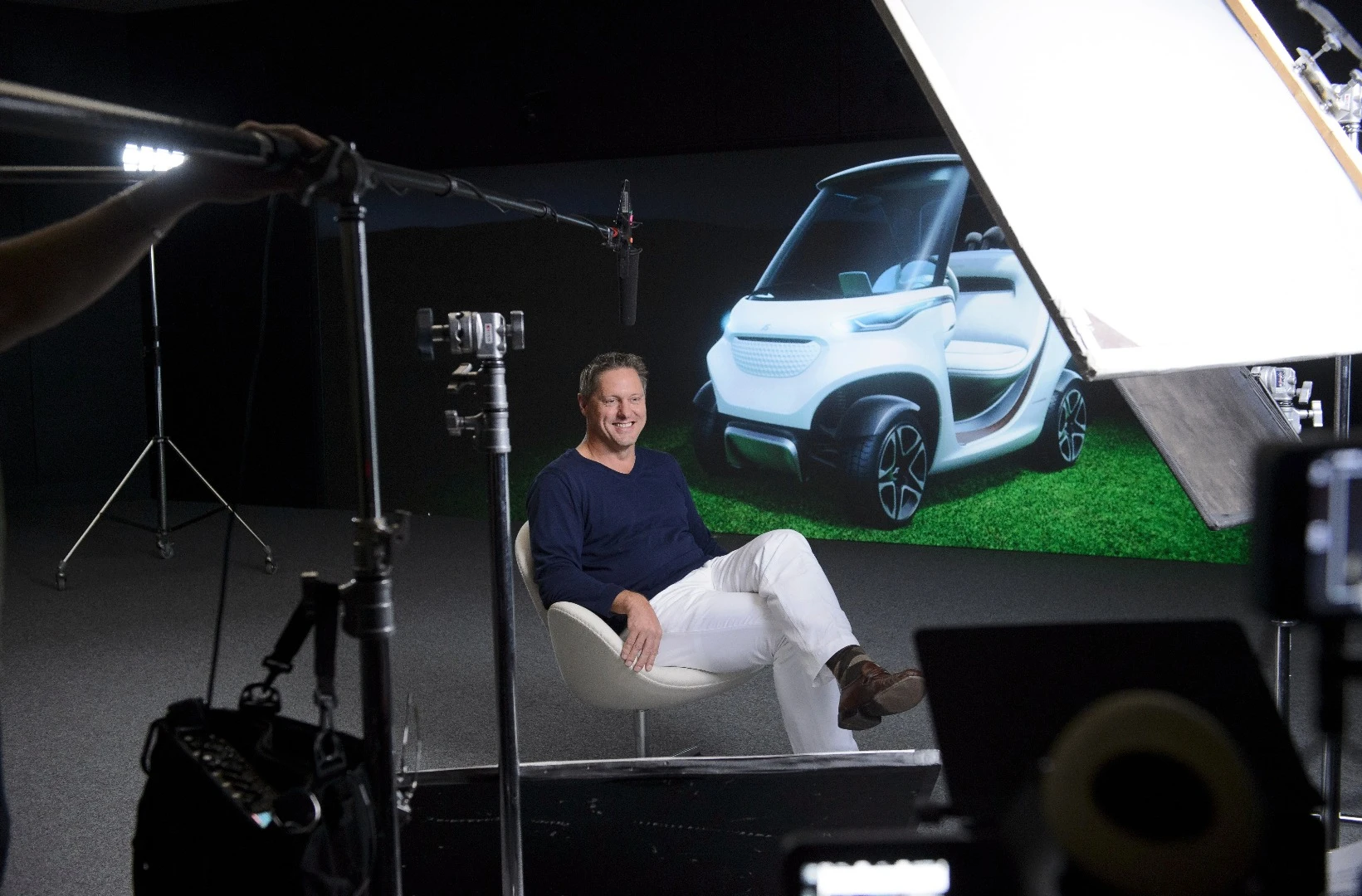 Behind the scenes