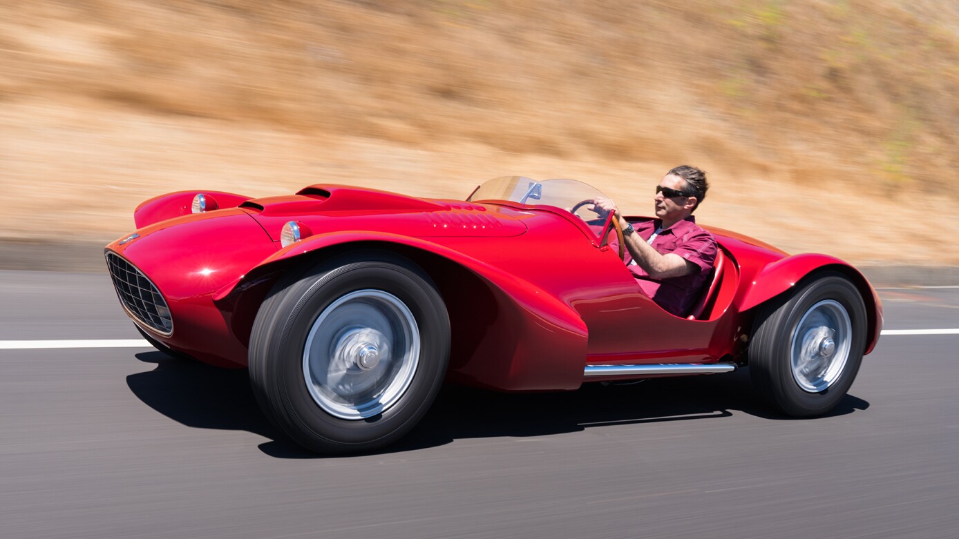 2018 Monterey Car Week Auction Report | 1952 Siata 208 CS Corsa Spider | Failed to reach reserve price. High bid: $1,450,000 | Estimate: from $1,800,000 to $2,200,000 | Auction: Gooding & Co | Lot 156 | Official Description