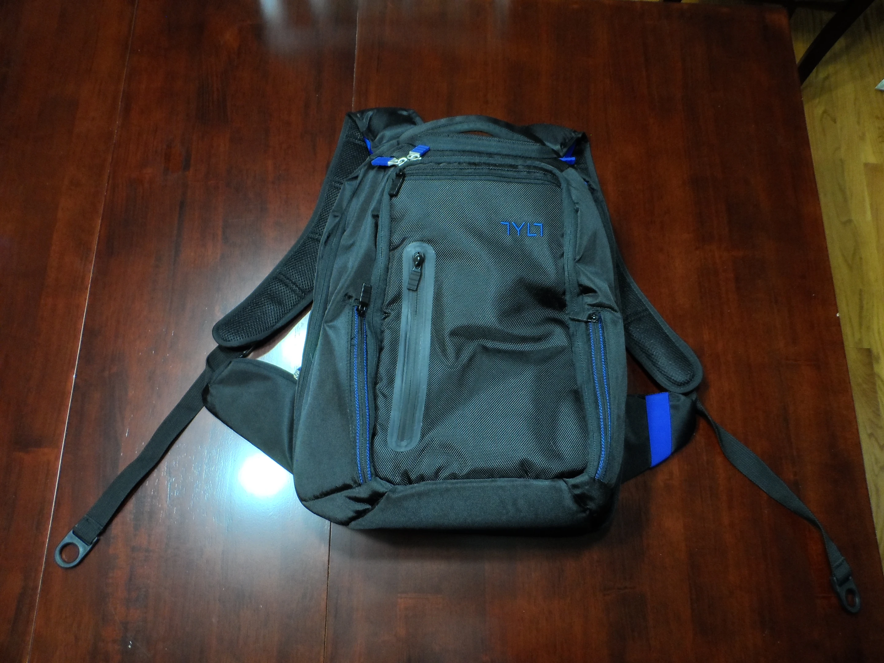 The TYLT Energi+ backpack features a huge battery that can charge three devices at once