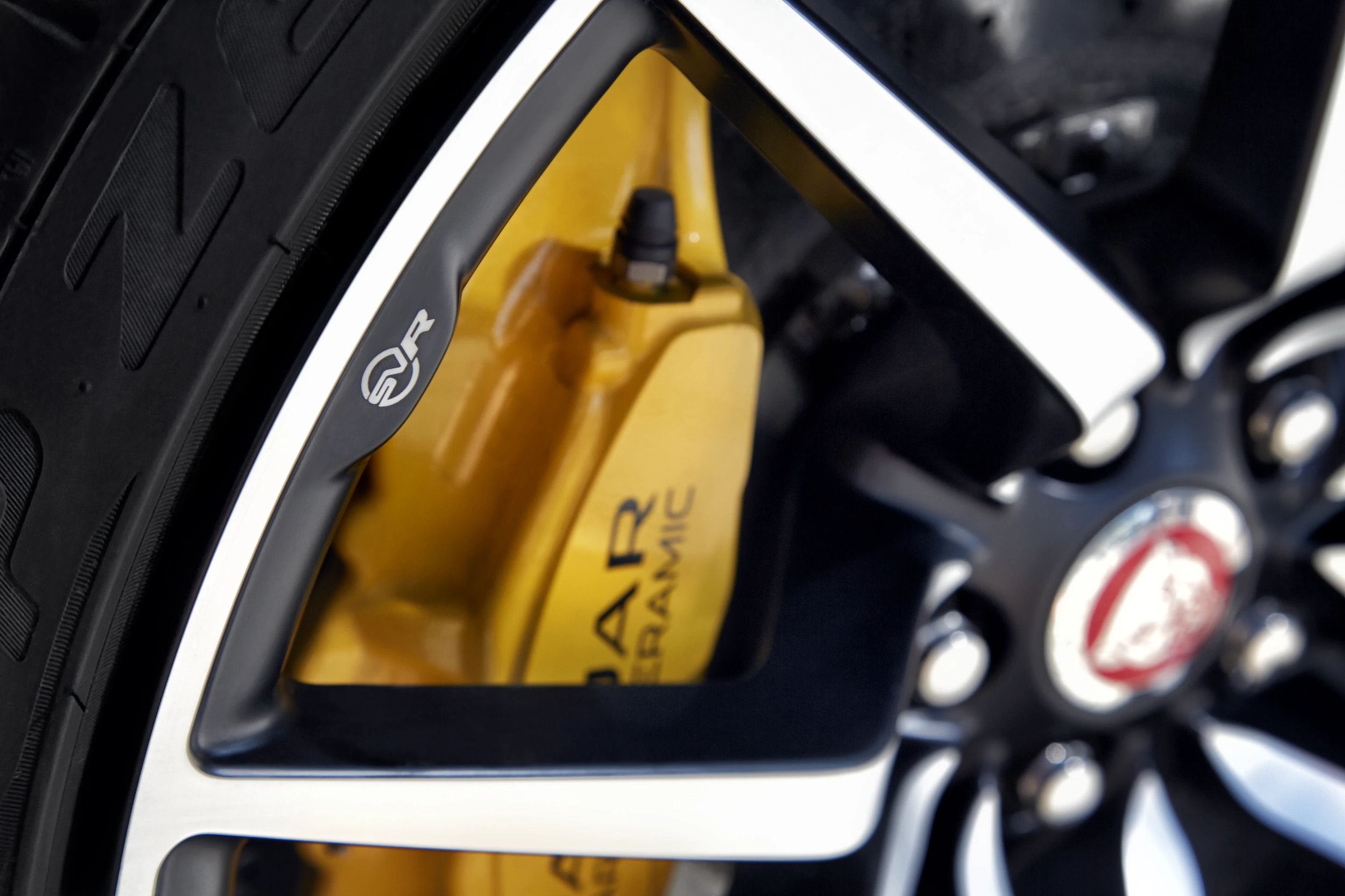 The Jaguar F-Type SVR brake detail