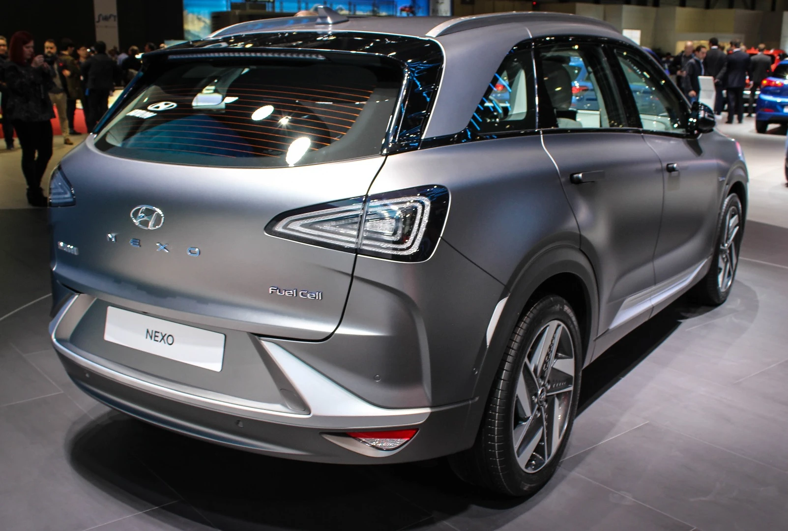 Hyundai Nexo at the 2018 Geneva Motor Show