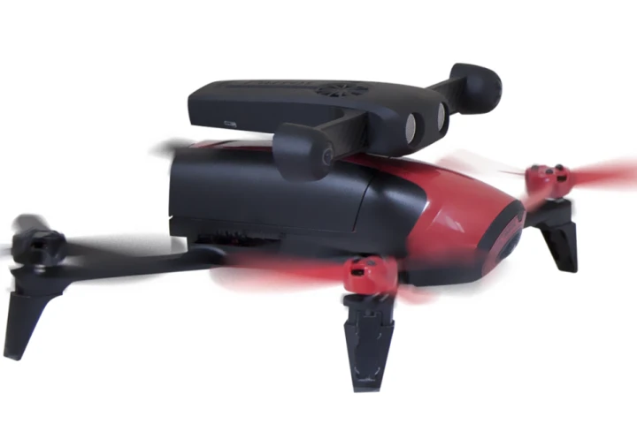S.L.A.M.dunk can be latched onto a Linux-based drone and connected by 3.5 mm jack and/or USB