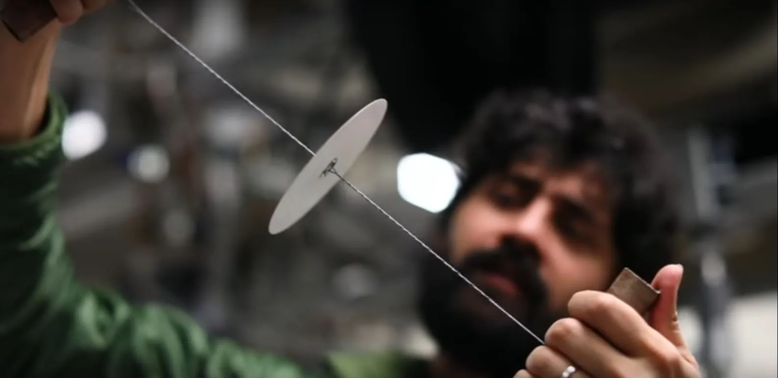 The new centrifuge is based on a toy whirligig