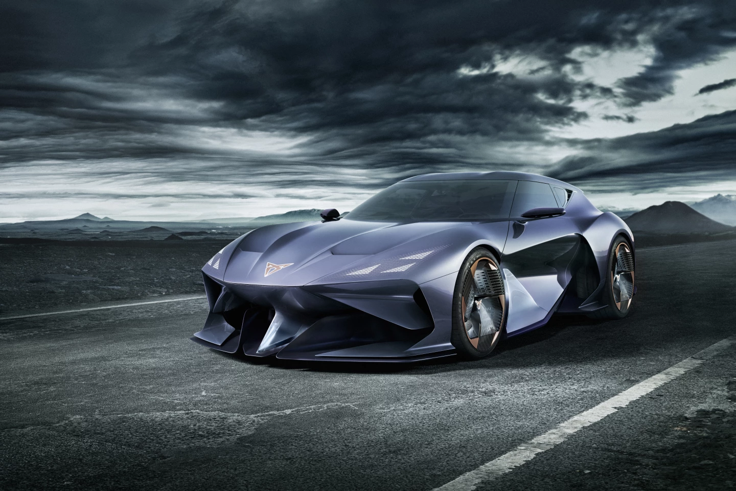 The Cupra DarkRebel Show Car