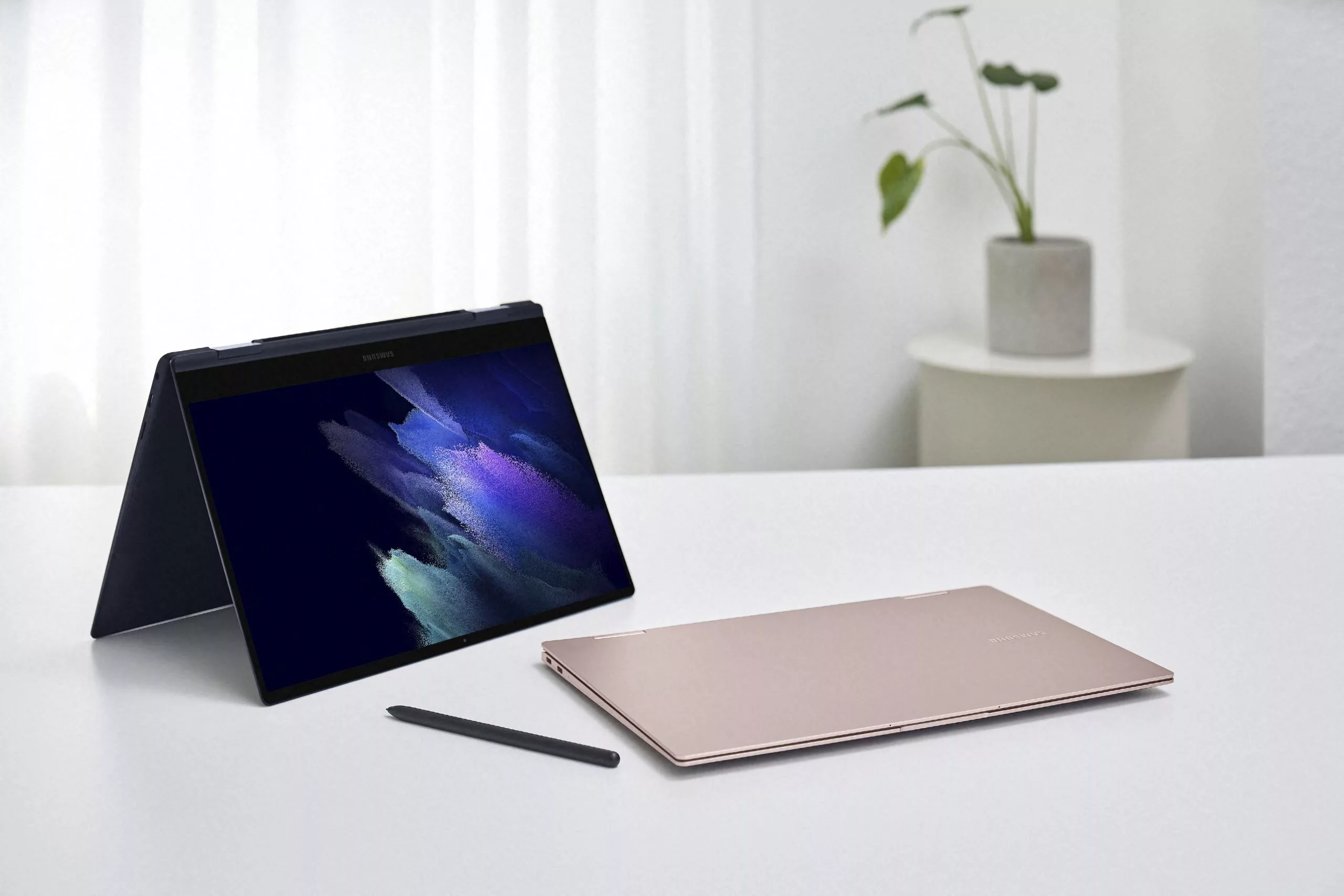 The Galaxy Book Pro 360 boasts a 360-degree hinge for usage versatility