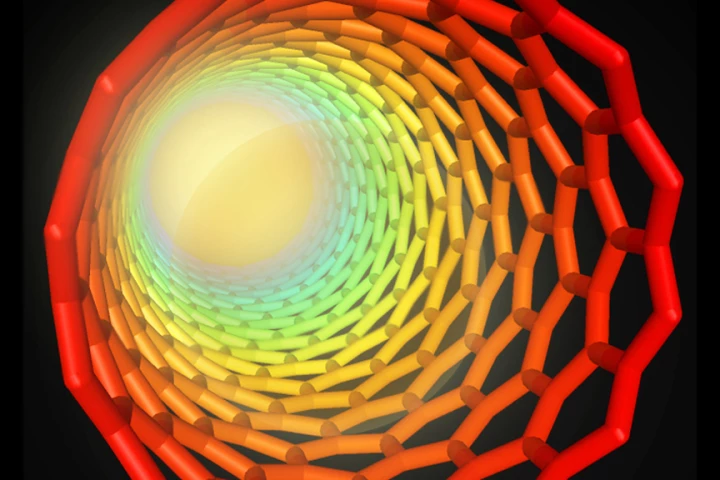 The key ingredient in the process is carbon nanotubes â€” submicroscopic hollow tubes made of a chicken-wire-like lattice of carbon atoms