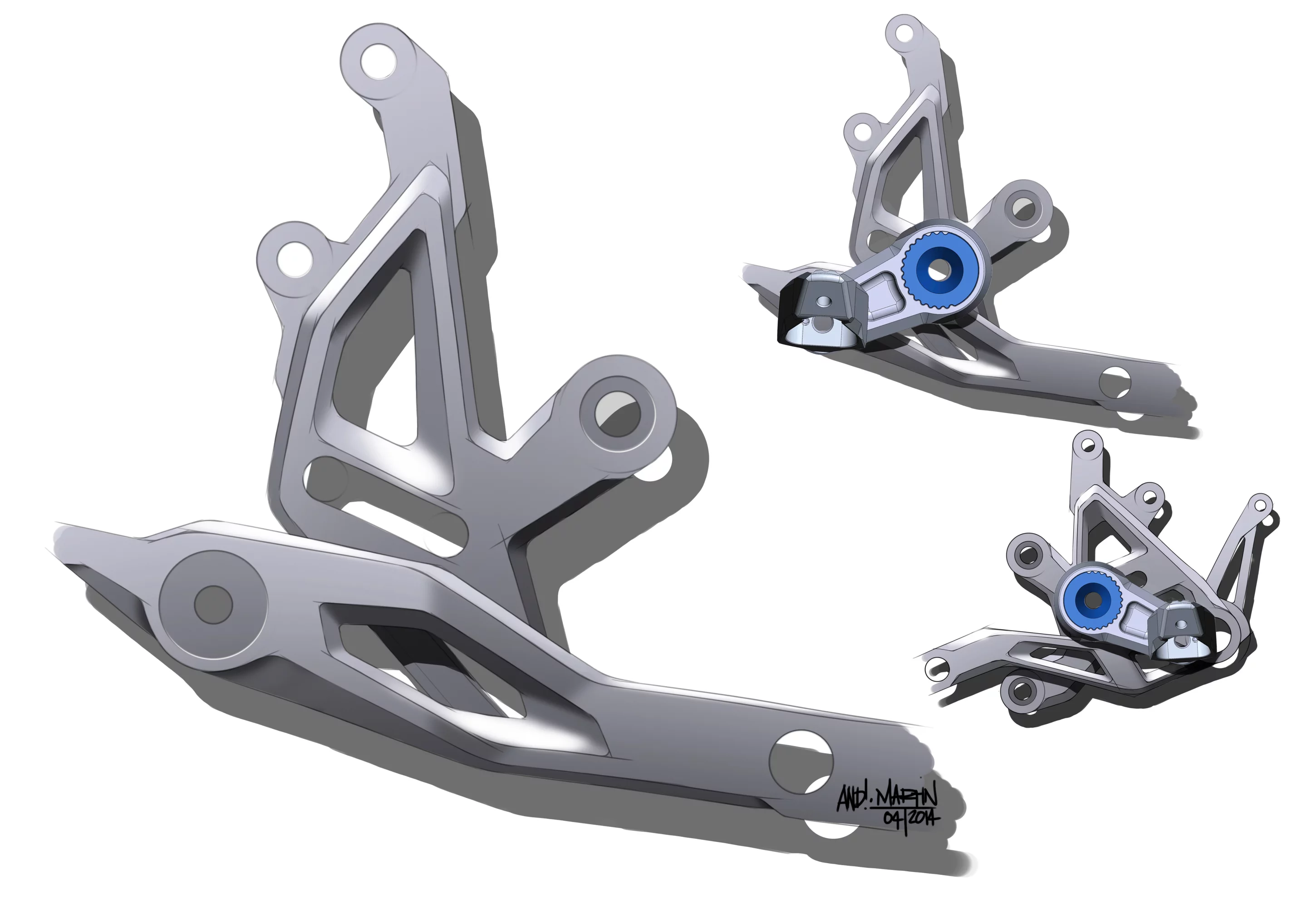 BMW's S1000XR: design sketch